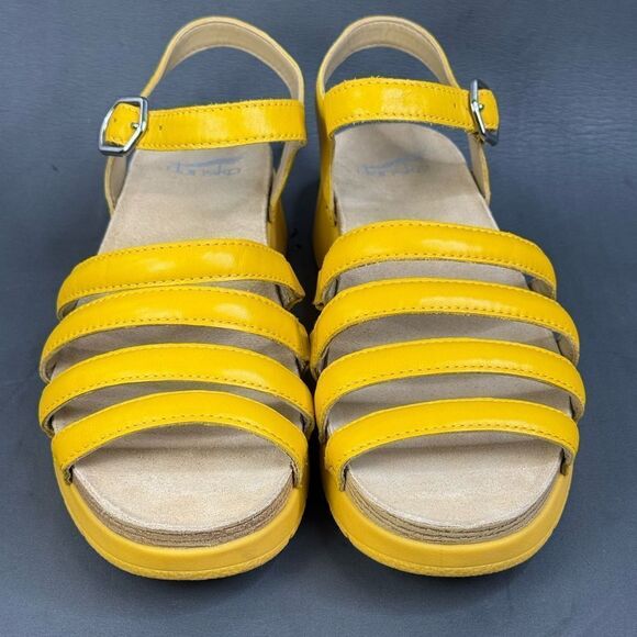 DANSKO ROXIE WOMEN'S leather sandals size 8.5 (39) - Picture 3 of 10